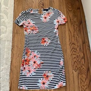French Connection Body Con Striped Dress Size 6